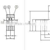 EF Model, High Strength Superior Quality High Accuracy Ball Screw Support Unit thumbnail-2