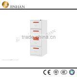 Newly Lockable Movable Metal 4 Drawer Filing Cabinet for Work Situation