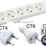 Holland Power Extension Socket 5 Way Outlets With KEMA CB Approved thumbnail-1