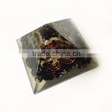Tourmaline Orgonite Pyramid With Crystal Point : Wholesale Orgonite Crystals