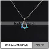 Bling Bling 925 Silver Charmful Star Pendant Neckalce thumbnail-3