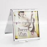 Logo OFFset Printing Cheap Square Pocket Mirror thumbnail-3