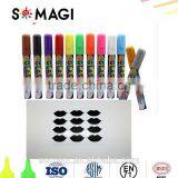 Liquid Chalk Markers Great Chalk Ink Pens For Kids & Artist 8-10- 12 Pack Fine Tip Wet Erase Neon Chalk Markers thumbnail-6