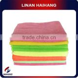 China manufacture high absorbent washable microfiber towel for clean cars