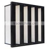 Medium efficiency F9 V-type air conditioning industrial air filter