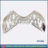 Black Color TPU Flip Flops Shoes Vamp Decorative Shoe Clips (HT1022B) thumbnail-6