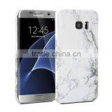 Wholesale for Galaxy s7 Edge White Marble Case, for Samsung s7 Edge Hard pc Marble Texture Cover Back Case thumbnail-1