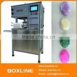 Automatic round soap cling film wrapper