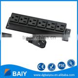 China manufacturer 2 USB port wall desktop socket for office desk
