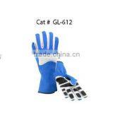 Black White And Blue Karting Gloves thumbnail-1