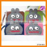 Cute Ugly Baby Rabbit Fabrics Woman Coin Wallet Wholesale ZTCW-0012 thumbnail-1