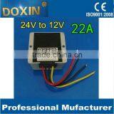 24v to 12v 22A 264Watt DC-DC Width Regulated Dc/dc Power Ocnvetrer