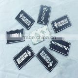 High light brushed aluminum alloy nameplates,3M adhesive metal label plate
