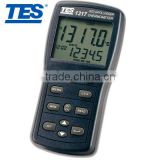 TES-1318 Dual Input Platinum RTD Thermometer with Datalogger