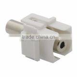 Keystone 3.5mm Stereo Auio Earphone Connector With Metal Material thumbnail-2