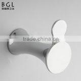 New Design Accessories for Bathroom Brass Chrome Finishing Single Coat Hook