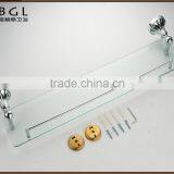 11137 Modern Kitchen Bathroom Glass Shelf New 2016 Chrome Bathroom Design thumbnail-5
