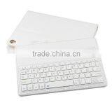 White Color 2 in 1 Design for Ipad Pro Wireless Bluetooth Keyboard Case thumbnail-6