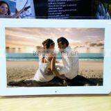 Wall Mount and Tablet 12inch 1280*800 AD Player With Battery and Remote Control