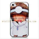 New Monchhchi Soft Silicone SKIN Case Phone Cover for IPhone 4 4S thumbnail-1