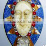 Bluiish-White Designed Pendant thumbnail-1