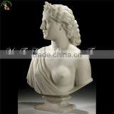 Female White Marble Bust thumbnail-1