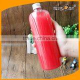 Large 16 Ounce Amber PET Plastic Boston Round Bottles thumbnail-5