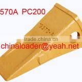 PC200 19570A Bucket Teeth PC200 Bucket Teeth 19570A Bucket Teeth