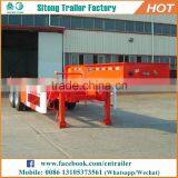 High Quality Loading Container Trailer 2 or 3 Axles Container Semi Trailer thumbnail-6
