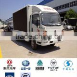 LED advertising truck manufacturer, sealed garbage truck