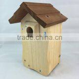 Wooden Bird House Handmade DIY Bird Cage thumbnail-5