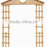 Garden Decor Triangle Top Lattice Gate thumbnail-1
