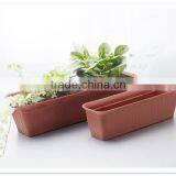 Hot Sell Balcony Plant Pot Rectangular Flowerpot