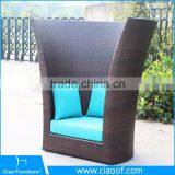 Лежачий канатный кресло с высоким спинником и подушкой thumbnail-2