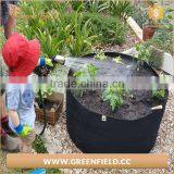 DIY Horizontal Polyester Felt Grow Bag,kids Homeyard Nonwoven Felt Planter Bag thumbnail-2