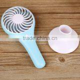Creative USB Charge Handheld Air Fan, Mini Desktop Water Drop Fan For Student thumbnail-2