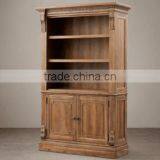 Trade Assurance Most Popular Home Used Indoor Storage Teak Wood Double Door Storage Cabinet thumbnail-1