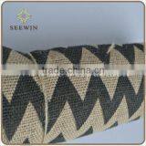 Environmental and Recyclable 100% Jute Print Jute Mesh for Table Runner thumbnail-2