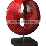High Quality Best Selling Modern Red Tubular Sculpture 2015 From Vietnam thumbnail-1