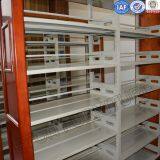 Library Double Sided Bookcase Furniture Metal Multi-layer Book Shelf thumbnail-4