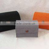 Felt Houseware Storage Basket With Cover thumbnail-1