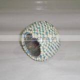 Designer Napkin Rings,Beaded Napkin Ring,Handmade Napkin Rings thumbnail-1