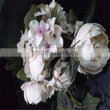 SJ20170057 Artificial Peach Pink Silk Peony Flower for Indoor Decoration thumbnail-2