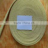 Good quality fireproof Kevlar flat rope 12*4mm used for tempering furnace