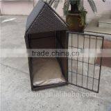 Luxury Rattan Meduim Comfortable and Cute Dog House thumbnail-2