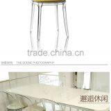 Modern Design Transparent Acrylic Dining Chair thumbnail-5