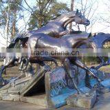 Animal Metal Bronze Garden Life Size Bronze Running Horse Sculpture thumbnail-3