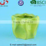 BSCI Audit Factory Dehua Ceramic Planter Pots Succulent Plants Pot for Home Decoration thumbnail-1
