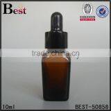 15ml 30 ml Essential Oil Glass Dropper Bottle Aluminium Cap Square Glass Dropper Bottle Free Sample Cosmetic Packaging thumbnail-2