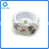 Mini Round Dog Bowl Plastic thumbnail-2